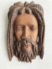 African Man Wooden Wall Art