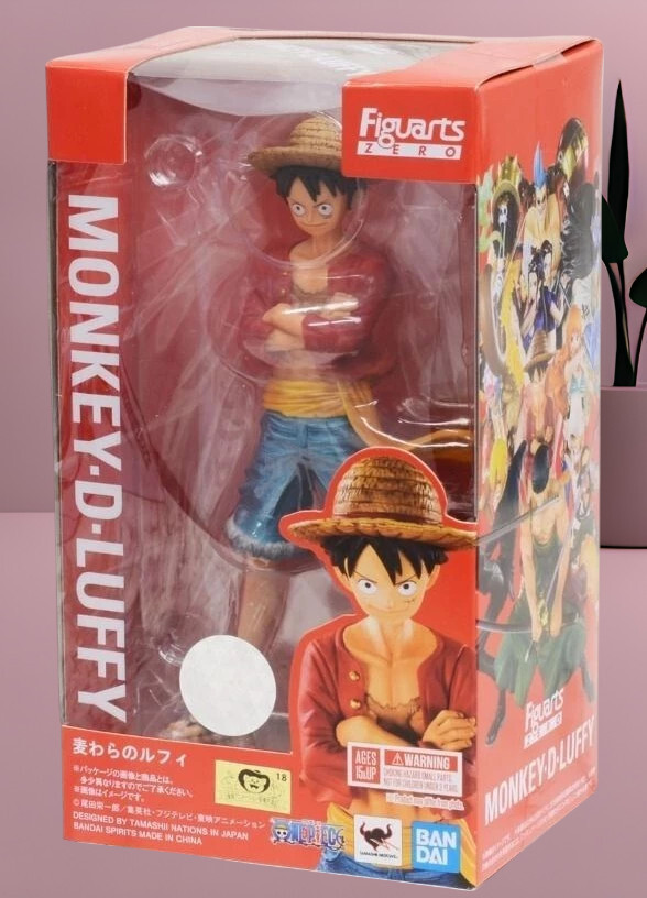ONE PIECE Anime Figure Model Straw Hat Monkey D. Luffy Red Shirt With Box