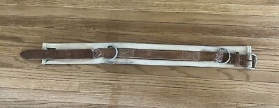 Atlas Athletic USA Vintage Leather Weight Lifting Body Building Belt 1980 s