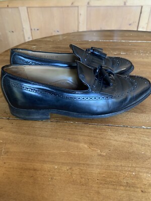 Johnston Murphy Limited USA Black Kiltie Tassel Wingtip  display picture 2