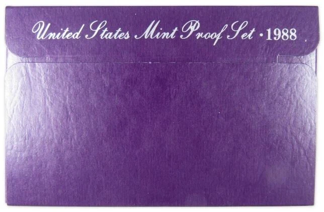 1988-S | US Mint Proof Set | 5 Coins | Original Packaging OGP | COA - Image 4 of 4