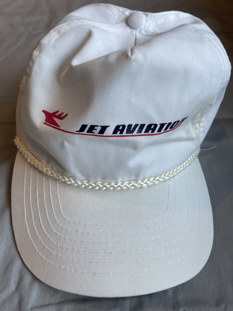 Jet Aviation Airplane Rope Hat Cap White And Red | eBay