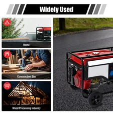 USA! 5 Gallon Generator Gas Tank Fuel Filter Cap Gauge Petcock Fits for EC2500