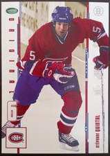 Tarjeta de hockey Parkhurst Stephan Quintal original Six Canadiens #26 2003-2004