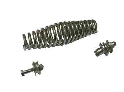 BSA M20 M21 Springer Girder Fork Spring Chrome With Top & Bottom Fitting Nuts