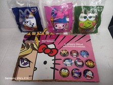 2024 McDonald's Yu-Gi-Oh x Hello Kitty Set Of Three w/ Used Happy Meal Box