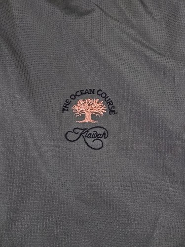 Vtg Tommy Hilfiger Golf Windbreaker Vest Men Sz XL Green Kiawah Logo Vented - Picture 4 of 12