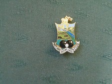 WHITLAND BOWLING CLUB WALES - ENAMEL BOWLS PIN BADGE
