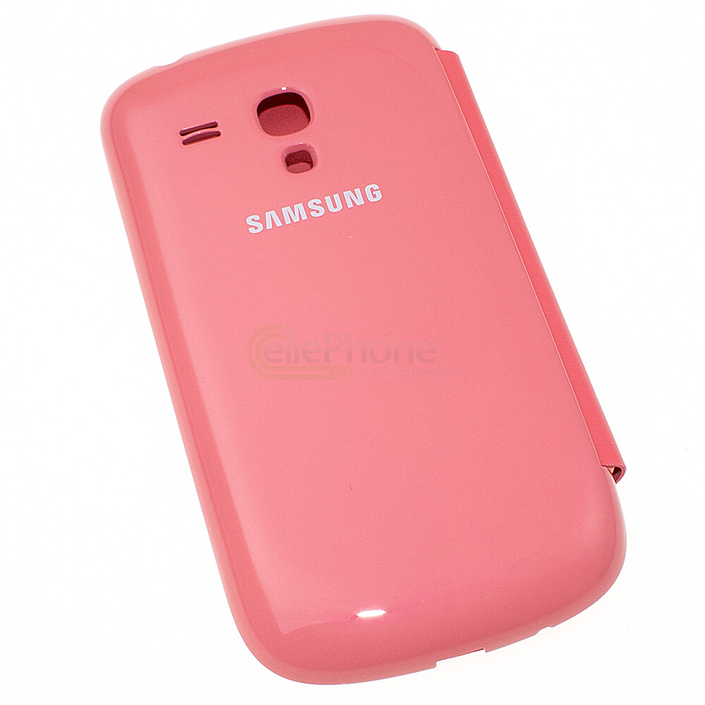 Genuine Samsung Galaxy S3 Mini GT-18190 GT-18200 Flip Case Cover  EFC1M7FPEGSTD P