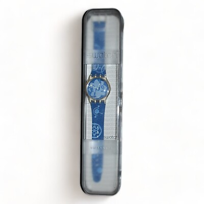 2007 Vintage Blue Satellite Puzzle Motion Swatch, NIB, Never  display picture 2