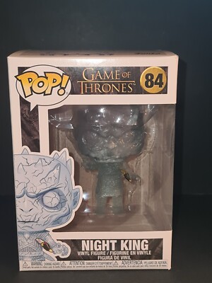 Game of Thrones Crystal Night King with Dagger Funko Pop! Nr.84 NEU Figur 