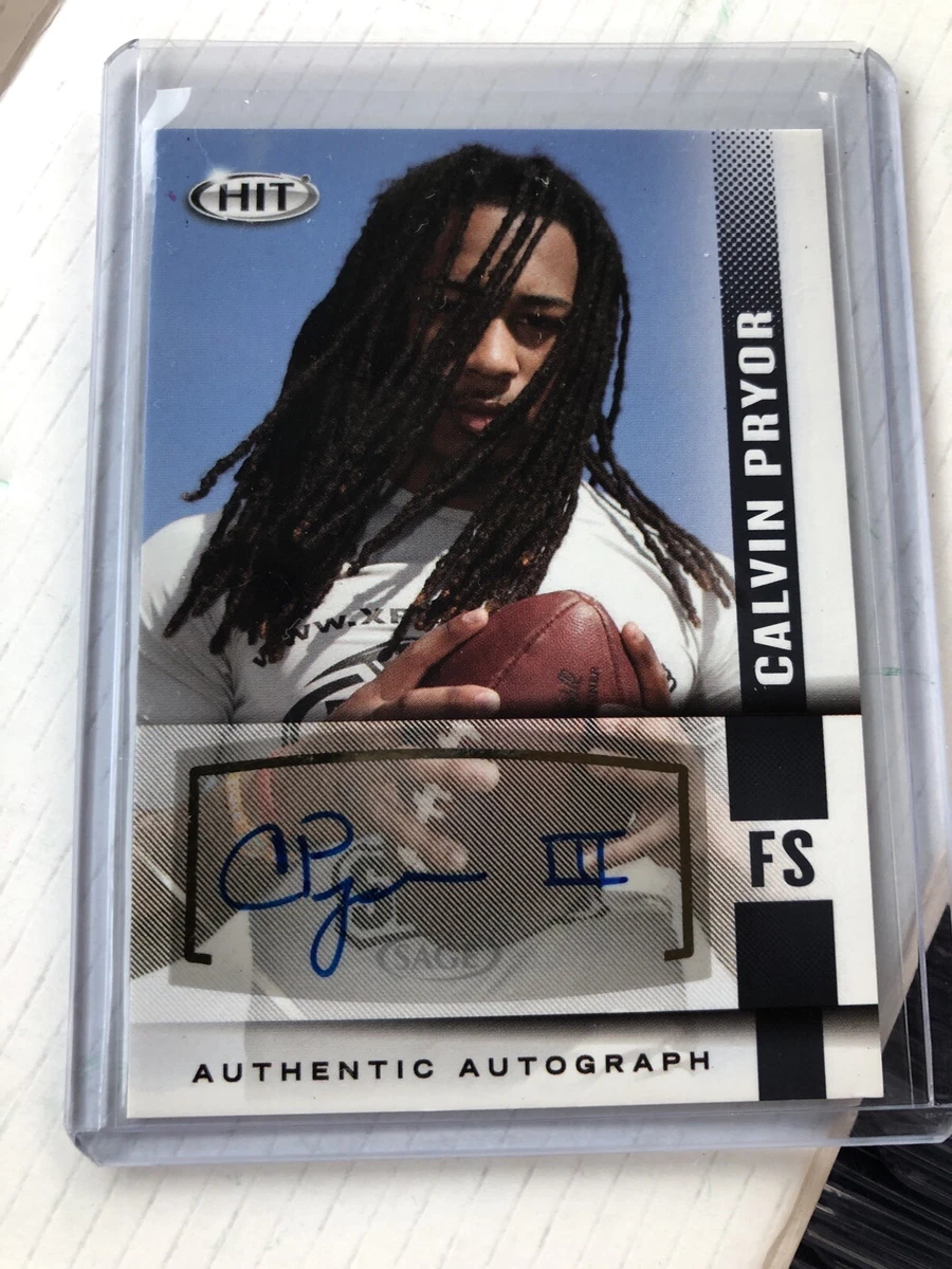 2014 Hit #a125 Calvin Pryor Auto Rc | eBay