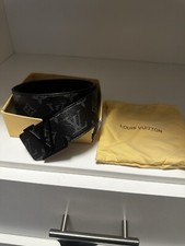 Louis Vuitton LV Initiales Belt - Black (M980...