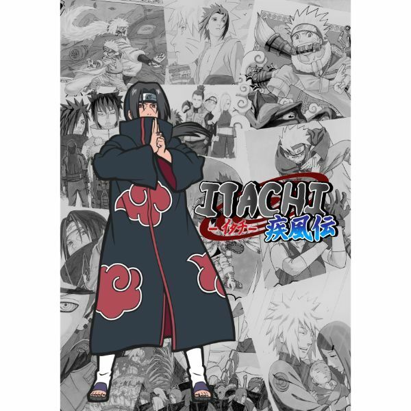  ABYSTYLE Naruto Shippuden Boxed Poster Set Includes 2 Unframed  Mini Posters 15 x 20.5 Featuring Naruto, Sasuke, Sakura, Kakashi & Itachi  Anime Manga Wall Art for Bedroom Office Room Decor: Posters