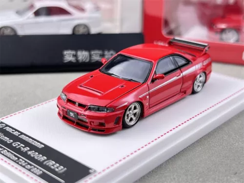 FH 1:64 rot JDM Skyline GTR R33 Nismo 400R Sportmodell Diecast Metall Auto - Bild 8 von 21
