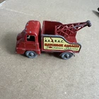 A good unboxed used Matchbox Lesney No 13c red Thames Trader Wreck Truck
