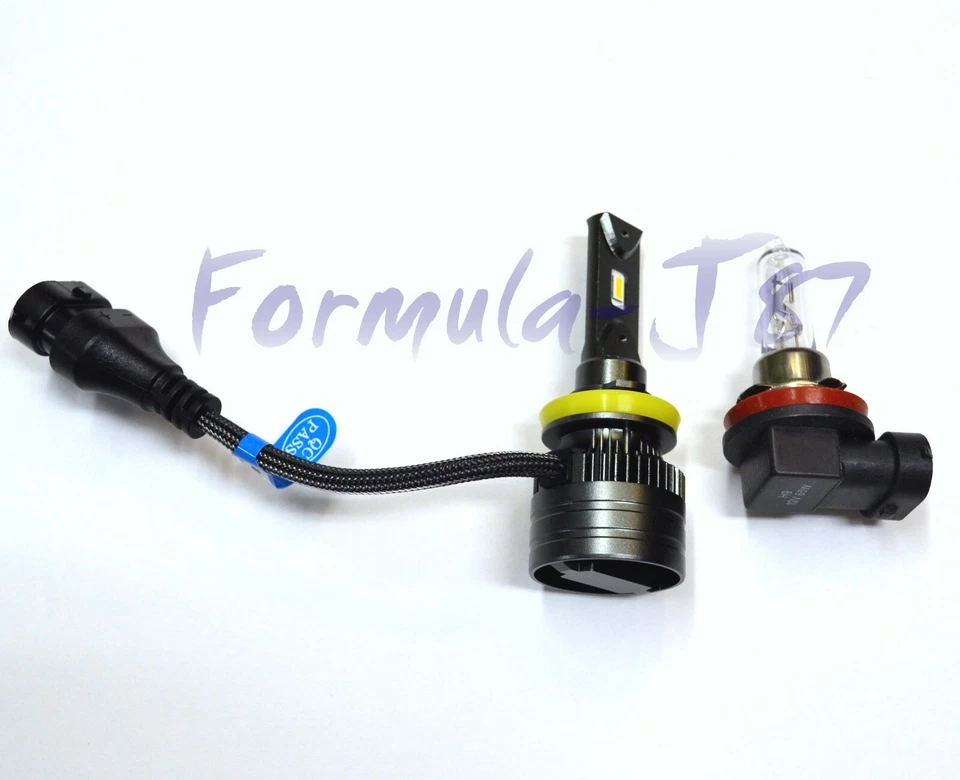 LED Kit G8 100W H9 8000K Icy Blue Two Bulbs Head Light High Beam Replacement Fit - Image 4 of 4