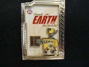 DISNEY WDW WALL-E OPENING DAY 2008 BOXED SET CLEANING THE EARTH ONLY PIN LE 500