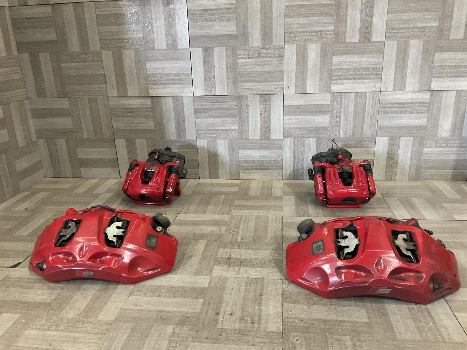 2019 AUDI S5 Brake Caliper Set Red OEM eBay