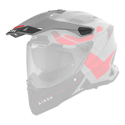 Frontino Casco Airoh Commander 2 Reveal Rosso Neu