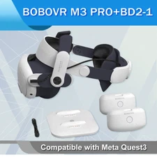 BOBOVR M3 Pro Twin Battery Combo Head Strap Compatible with Meta quest 3 