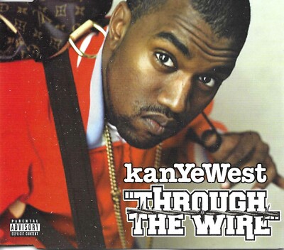KANYE WEST through the Wire /Two Words w/MAIN Version CD Single SEALED USA Seler