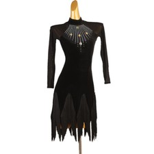 Latin Ballroom Competitio  n Dance Dress Modern Waltz Tango Standard Dress F818