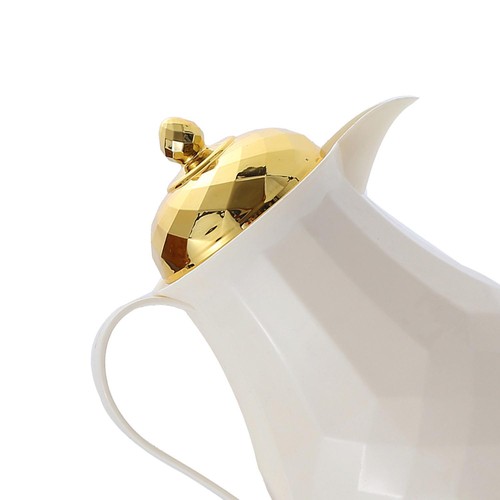 Caffettiera Plastica 1 L Multicolore Moderna Thermos Solida Facile da Riempire Isolante - Foto 5 di 9