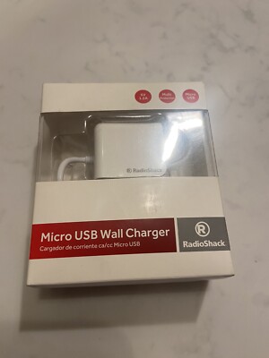Radio Shack: Micro USB Wall Charger- 2302713 NEW in Package