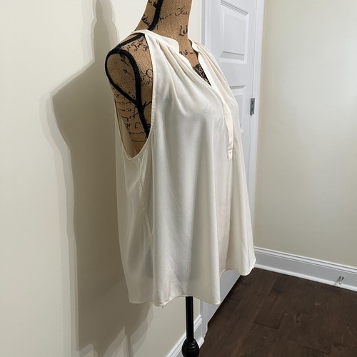 NWT ANTONIO MELANI Silk Tank Blouse Top - Size XL - Picture 3 of 9