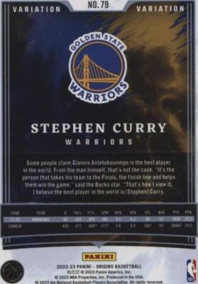 2022-23 Panini Origins - Stephen Curry #79 for sale | eBay
