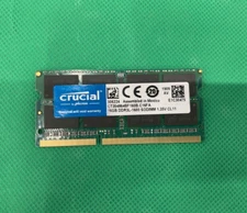 Crucial CT204864BF160B 16GB DDR3L SODIMM Memory *PLEASE READ / FOR PARTS*