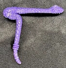 1991 Vintage TMNT TALKIN' DONATELLO PART Accessories Purple Snake Phrase Flag