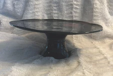 MIKASA RONDO TANGO PEDESTAL CAKE DISH PLATE PLATTER WITH SLICER    FREE SHIPPING