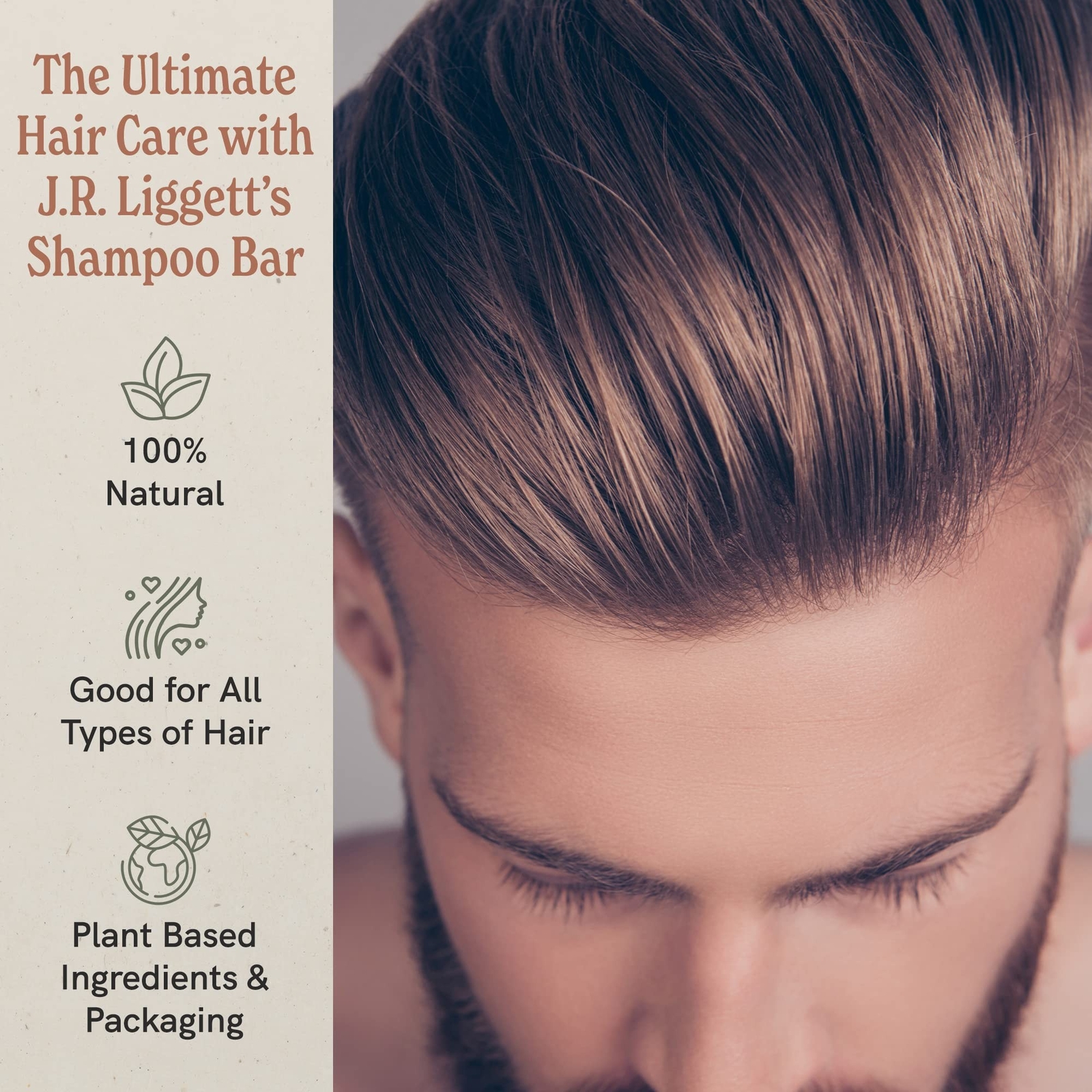 J·R·LIGGETT'S Shampoo Bars - Tea Tree, Jojoba & Peppermint and Coconut