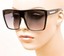Retro Oversized XL Large Lux Glossy ELIA Square Jackie O Butterfly Sunglasses L - Foto 7