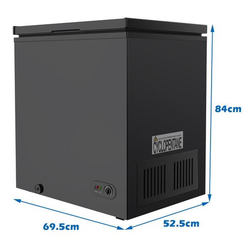 90L Upright Deep Freezer for Basement Laundry Room and Home - Picture 22 of 53