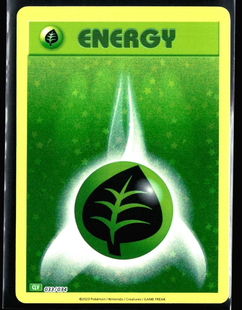 2023 Classic Collection Venusaur Deck Grass Energy #91 Holo Pokemon Card