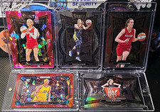 Panini 2025 WNBA Select & Prizm Draft Picks 5Card Rookie Lot Clark Reese(wnba6)