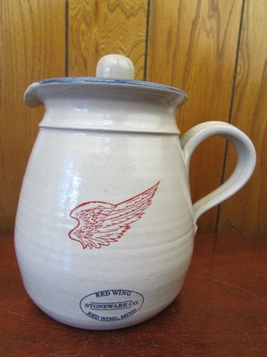 Red Wing Stoneware Coffee Server 7.5”T X 4.5”W