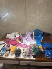 Lg Lot Zhu Zhu Pets ZuZu Accessories Hair Salon Police Car Kung Zhu TESTED