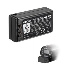 GODOX AD100Pro  MF-R76 Original Battery   WB100 7.2V/2600mAh/21.45Wh Li-i