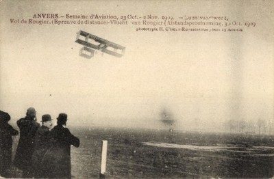 CPA Anvers, Semaine d'Aviation 1909, Aeroplane, Rougier - 11454696