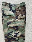 BDU Small Short Camouflage Pants Rip-Stop Woodland Pattern NYCO Hot Weather — photo 10