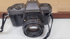 Vintage Pentax P30T 35mm SLR Film Camera with Lens for parts repair