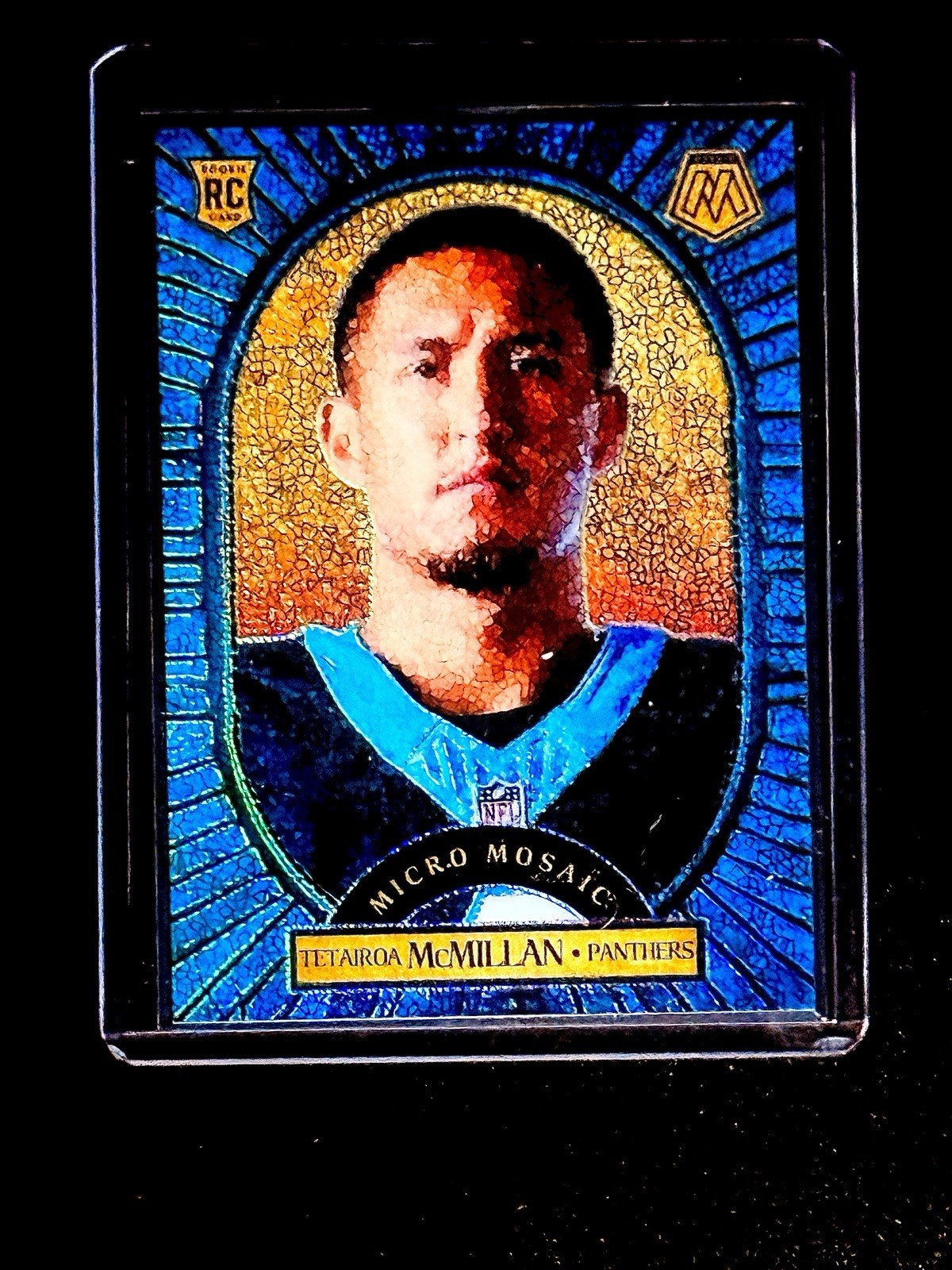 Tetairoa McMillan RC 2025 Mosaic MICRO MOSAIC Rare Case Hit PANTHERS Pack Fresh