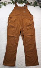 Carhartt Women's Beige Overalls Size 2XL 20 Regular Double Knee