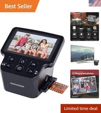 Stunning 24MP Film Scanner - Effortlessly Convert Negatives  Slides to Digital