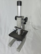 E.m.e Model 750 Compound Monocular Microscope No. 75179 Vintage Lab Scope