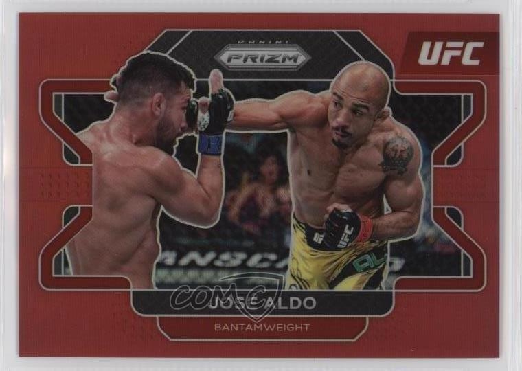 2022 Panini Prizm UFC Red Prizm 209/299 Jose Aldo #14 1b8